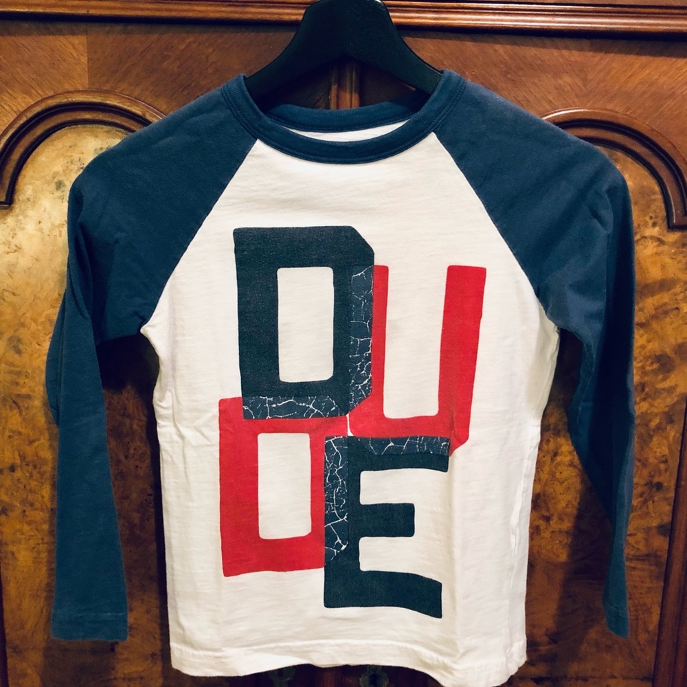 Cute “cool dude” long sleeve tee